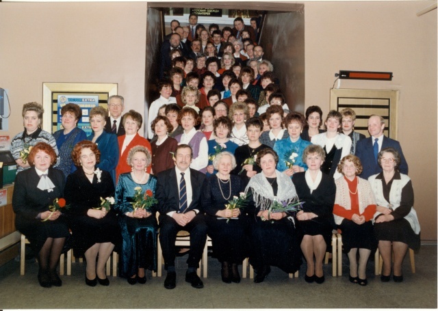 värvifoto Türi Kaubamaja 10.aastapäev 1996