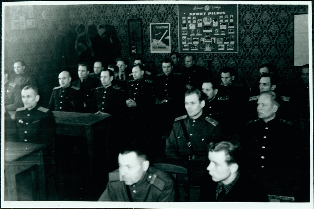 Rajoonide tuletõrjeinspektorite seminari lõpetamine, 1958.a.