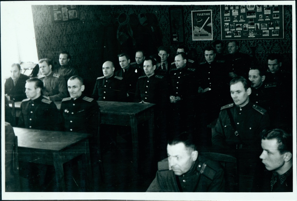 Rajoonide tuletõrjeinspektorite seminari lõpetamine, 1958.a.