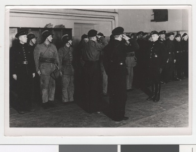 Vahtkonna vahetus Tallinna Kutselise Tuletõrje I komandos.  duplicate photo