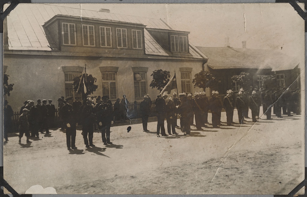 Nõmme VTÜ aastapäeva paraad, 1931.a.