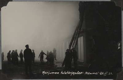Harjumaa tuletõrjepäev Nõmmel, 1933.a.  duplicate photo