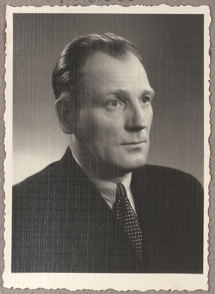 Nõmme Tuletõrjeühingu nõukogu esimees F.Koba, 1951.a.