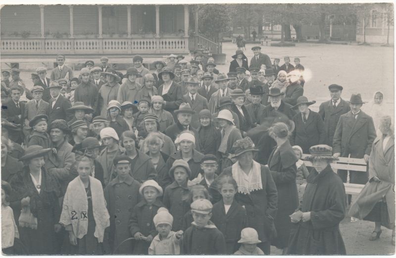 Photo. Summers at the Great Promenade at the Kuursaali. U. 1924.