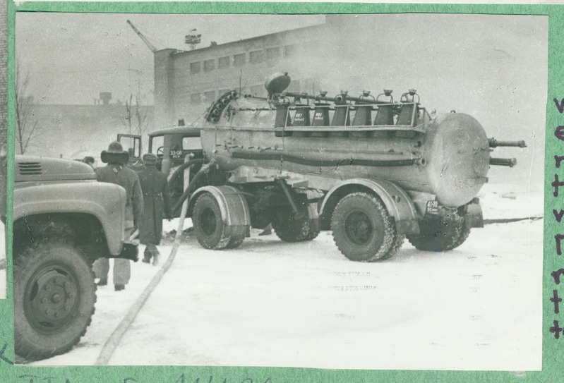 Ülelinnaline tuletõrje-taktikaline õppus T/K Ookean kalasadamas ja naftabaasis