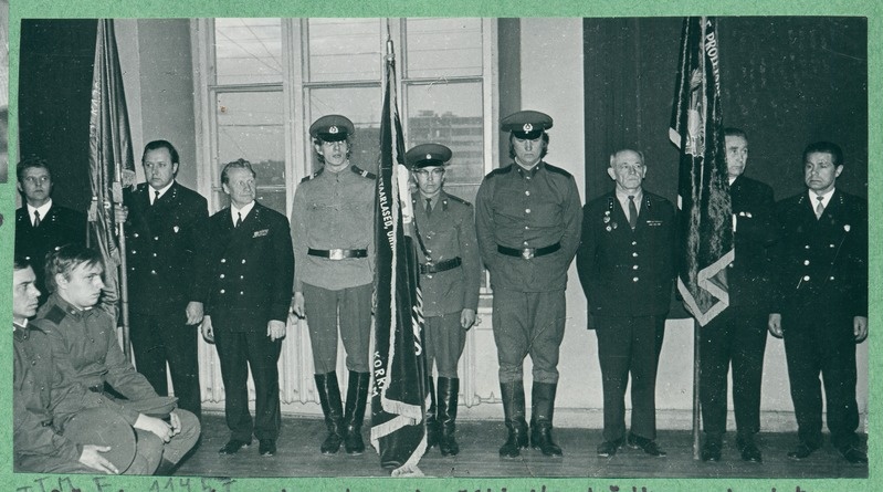 Nõukogude tuletõrje 56 aastapäeva tähistamine Tallinna TÜ-s