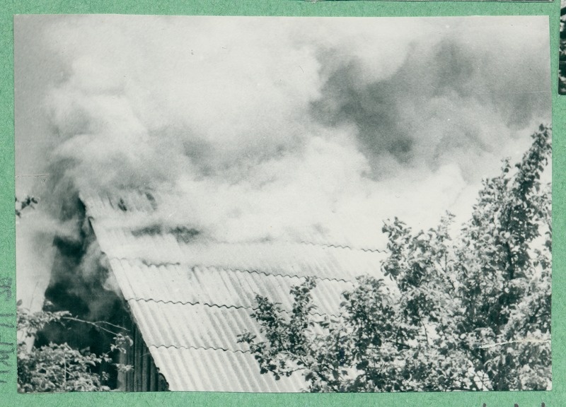 Tulekahju elumajas Pardi tn 12