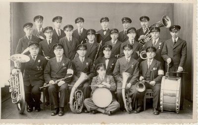 grupifotol Paide Tuletõrjeühingu orkester 1930-ndad  duplicate photo