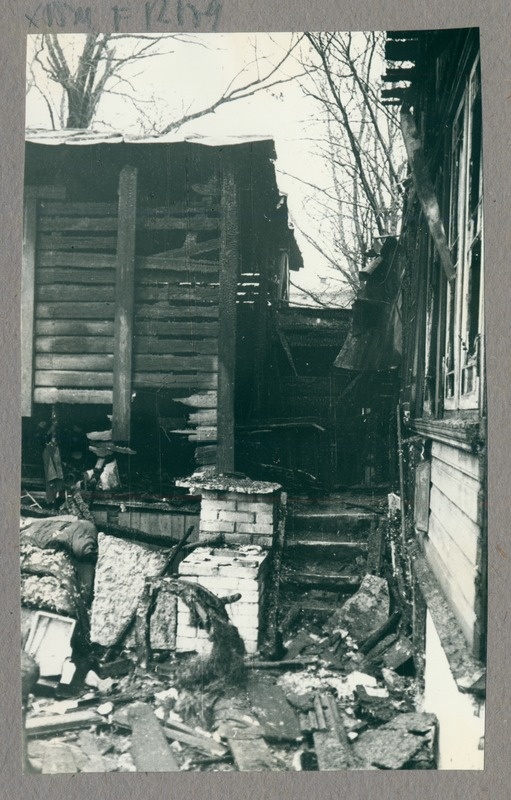 Tulekahju tagajärjed Keemia tn 5.