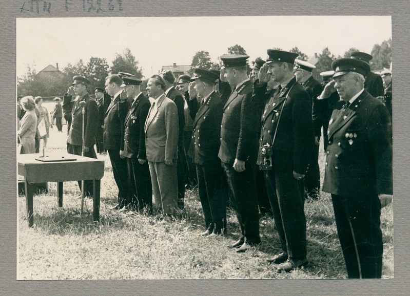 Tartu Linna VTÜ 100. aastapäeva juubeliks korraldatud Lõuna-Eesti tuletõrjespordivõistlused.