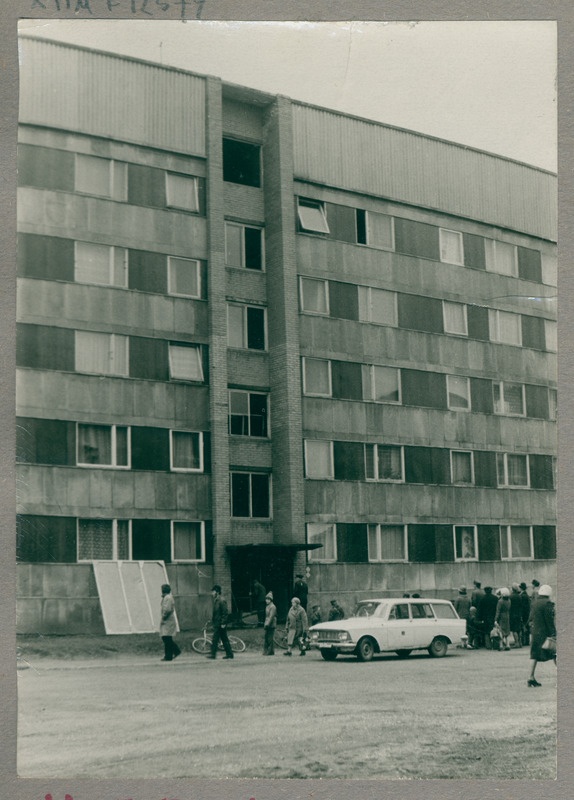 Tartus Tähe tn 1 hoone kirjakastide süütamisest tekkinud põlengu tagajärjed