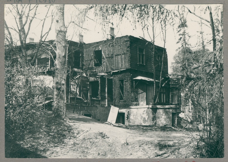 Tartu õlletehase elamu tulekahju tagajärjed