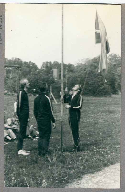 Lipu heiskamine tuletõrjevõistlustel