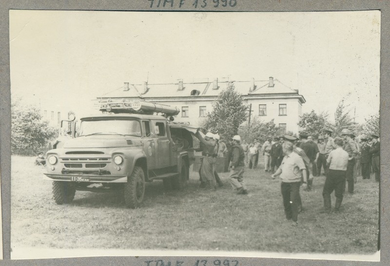 Kiviõli IV KTÜ Kohtla-Järve üksustevahelistel võistlustel Kukrusel