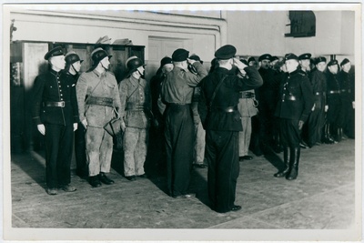 Vahtkonna vahetus Tallinna Kutselise Tuletõrje I komandos.  duplicate photo