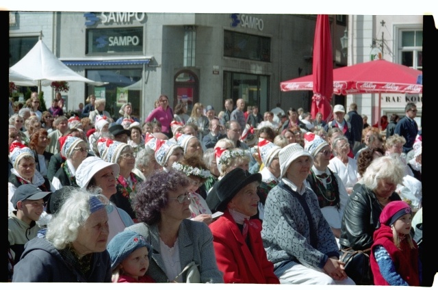 Folklore Festival Baltica 2004 at Raekoja Platform in Tallinn