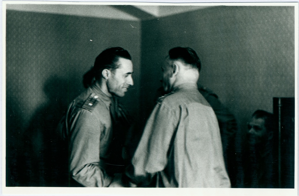 Tuletõrje Valitsuse ülema asetäitja Georgi Kosse pensionile saatmine 1963