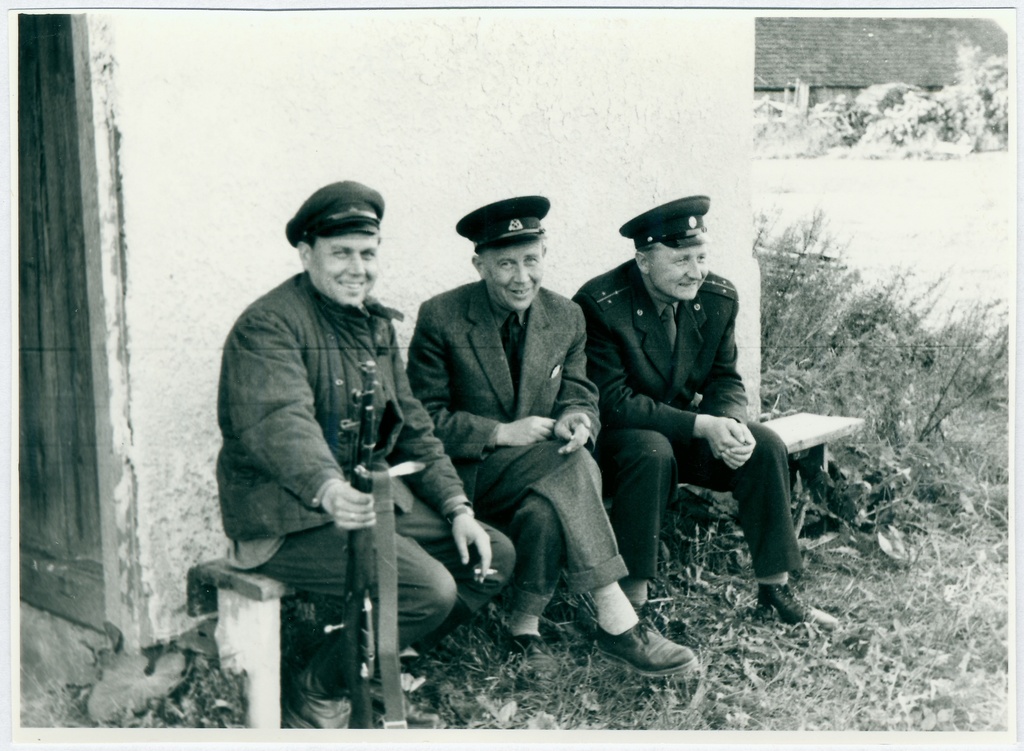 Tsiviilkaitse Tuletõrjeteenistus õppustel: Suitsutund, 1963.a.