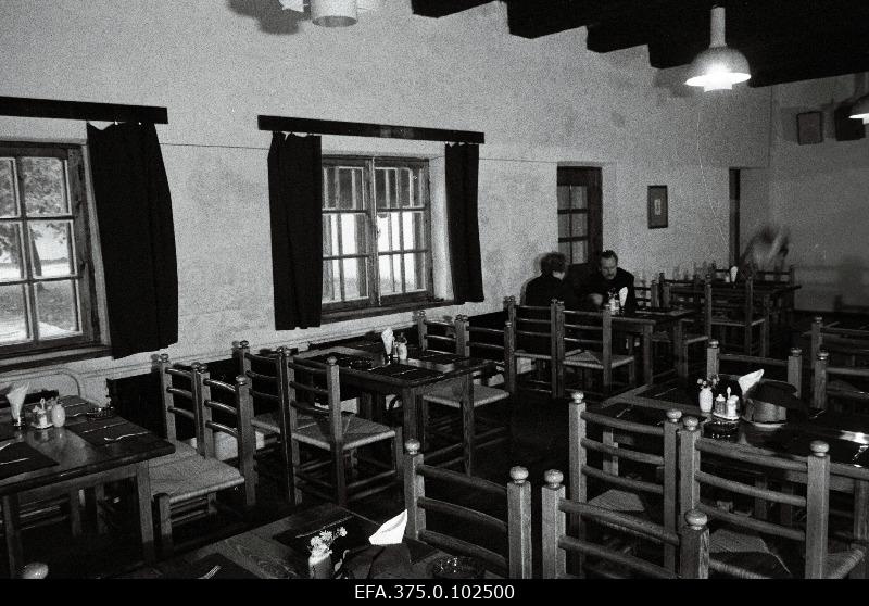 Pärnu trahteri "Postipoiss" sisevaade.