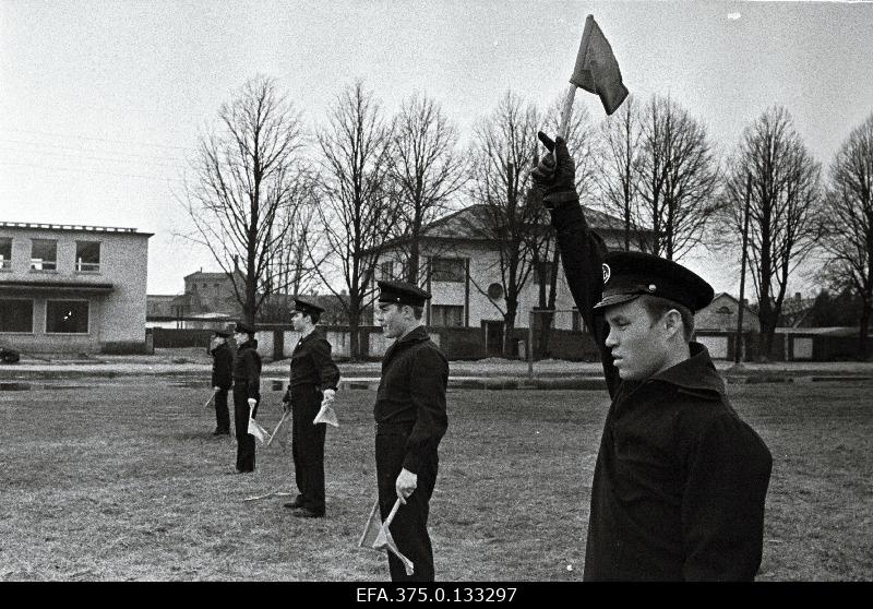 Pärnu Merekooli kursandid praktikal.