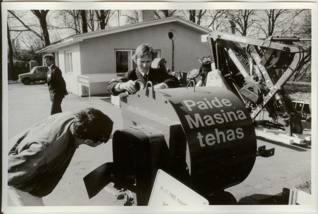 foto Paide Masinatehases 1994