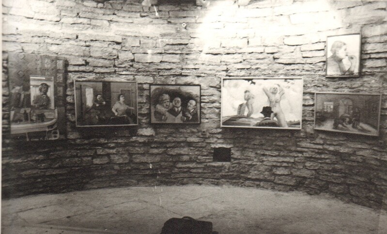 foto soome kunstnike näitus Paide Vallitornis 1994