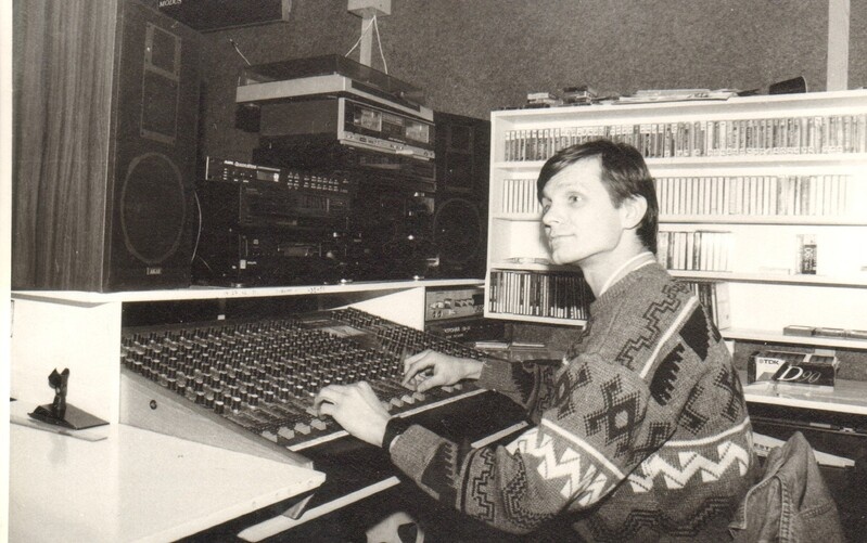 foto Järva Raadio diskor Kalev Lillepalu 1994