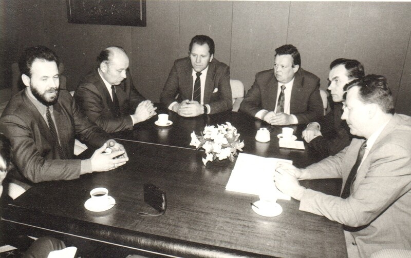 foto minister Aldo Tamm Järvamaal 1994