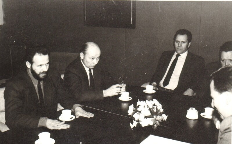 foto minister Aldo Tamm Järvamaal 1994