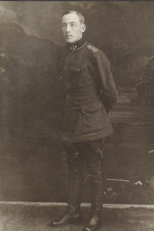 fotokoopia vabadussõdalane major Voldemar Silbermann