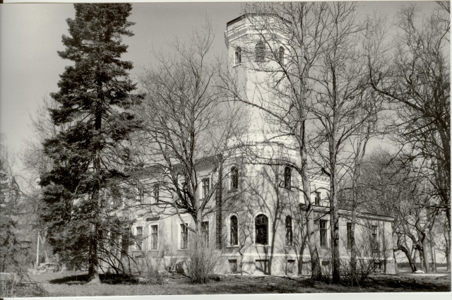 foto Väinjärve mõisahoone 1988