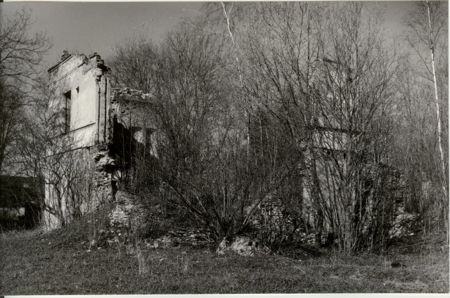 foto Müüsleri mõisa varemed 1988