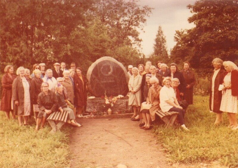 foto,  Türi segakoor Helin ekskursioonil 1975