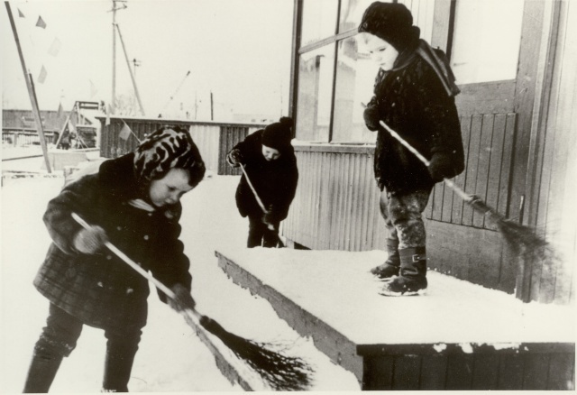 foto, Roosna-Alliku lasteaias 1970-ndad a.