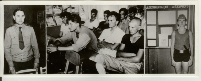 foto, sõjaväelaager Vodjal 1988.a.