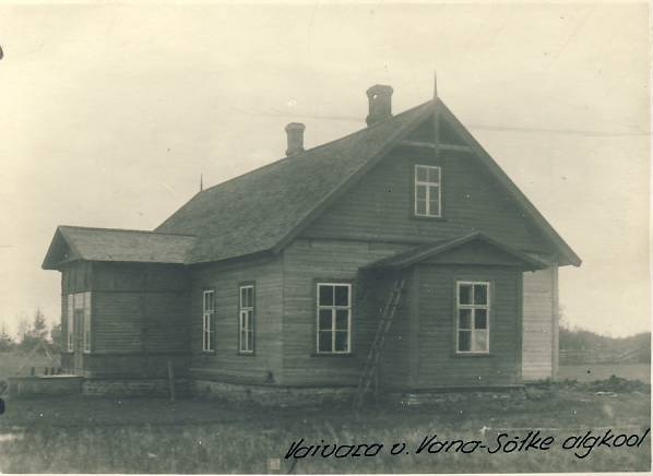 Old-- Sõtke primary school Vaivara vald