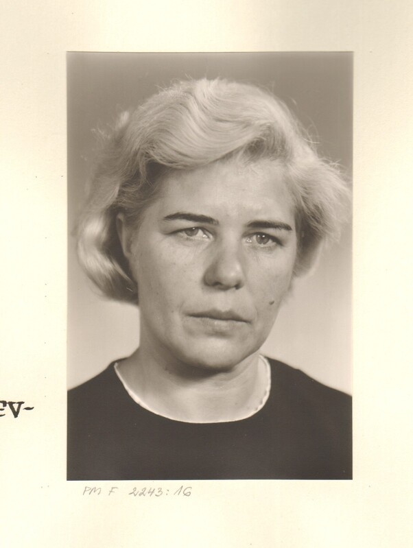 foto, Regina Laasnurm 1967.a.
