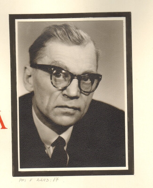 foto, Kalju Pukka 1968.a.