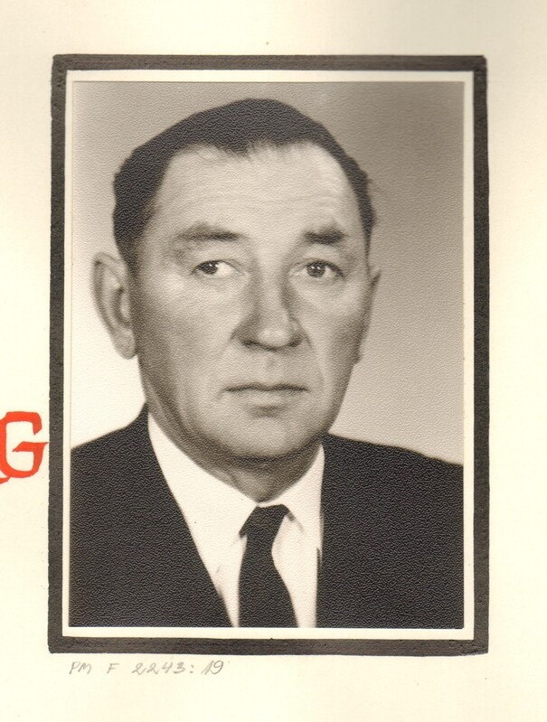 foto, Voldemar Berg 1968.a.