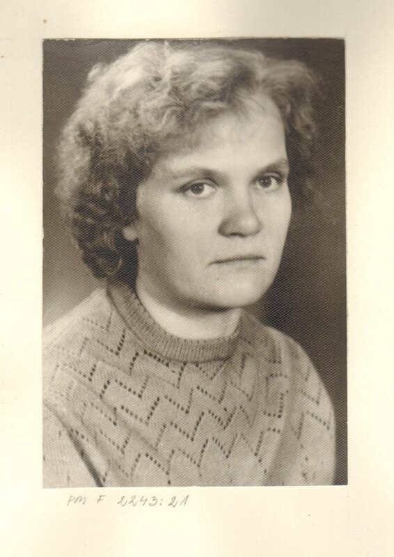 foto, Milvi Rullinkoff 1968.a.