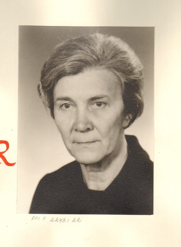 foto, Hildegard Käsper 1968.a.