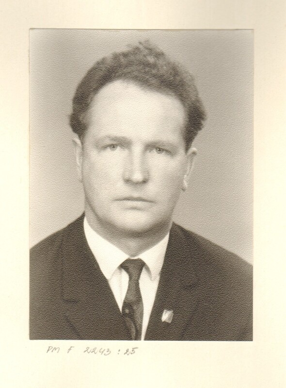 foto, Johannes Sarapuu 1969.a.