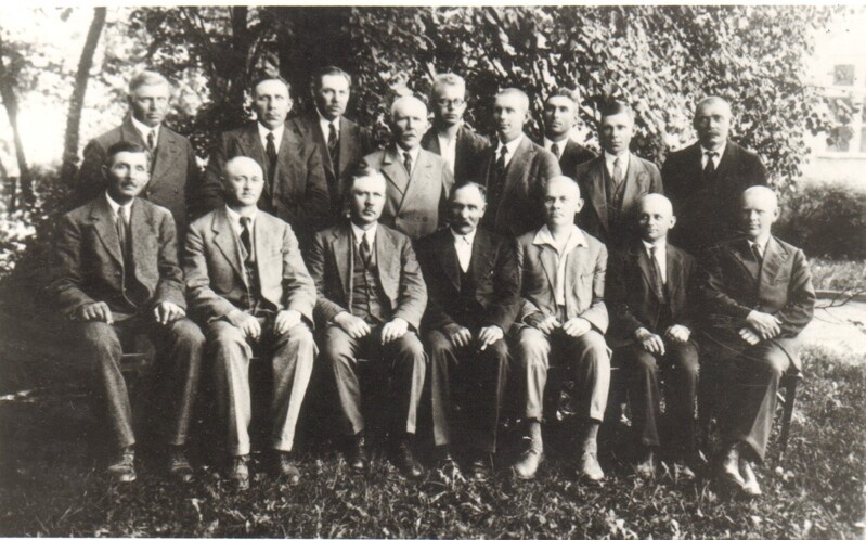 foto, Järvamaa vallavanemad 1930-ndatel a.