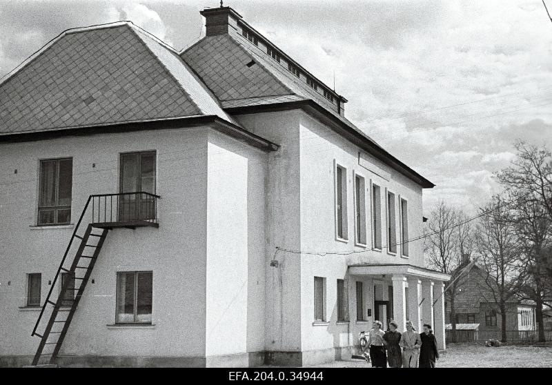 Nõgiaru sovhoosi uus klubihoone.