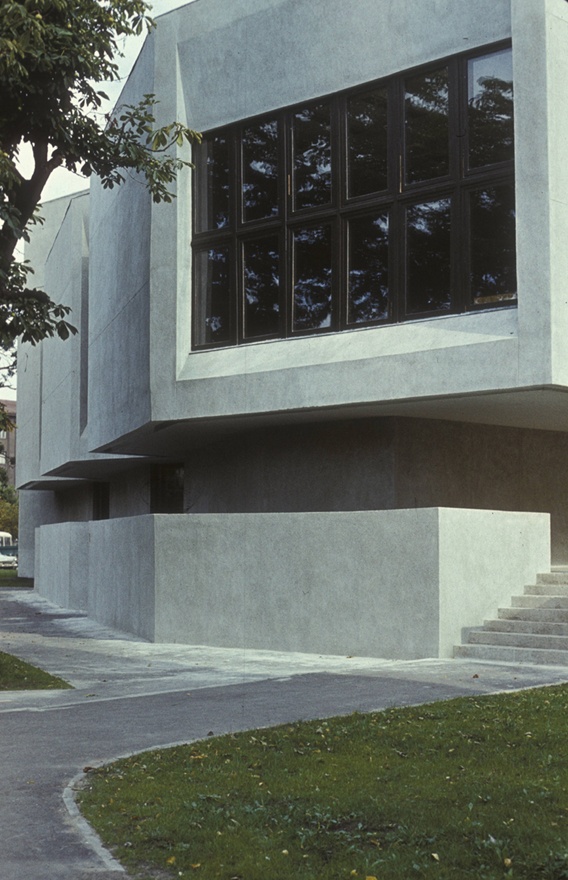 The building of the ECB District Committee in Tallinn. Architect Malle Kusma