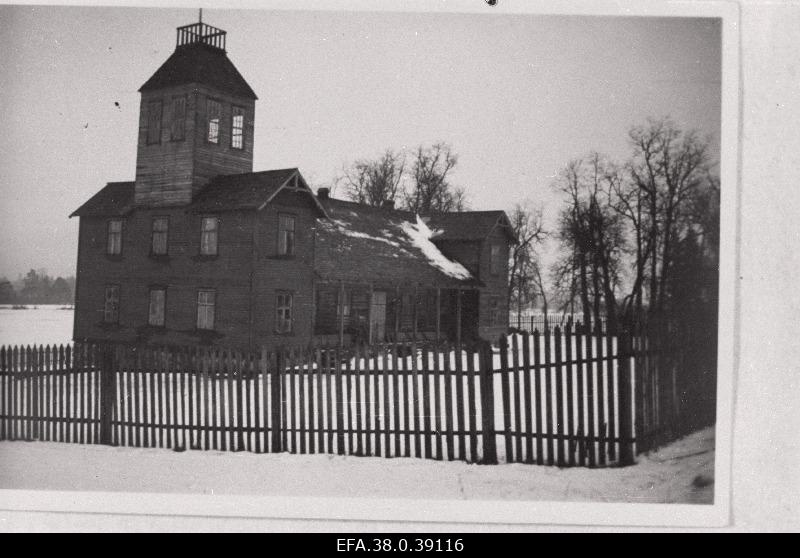 Avinurme Tuletõrjeseltsi rahvamaja.