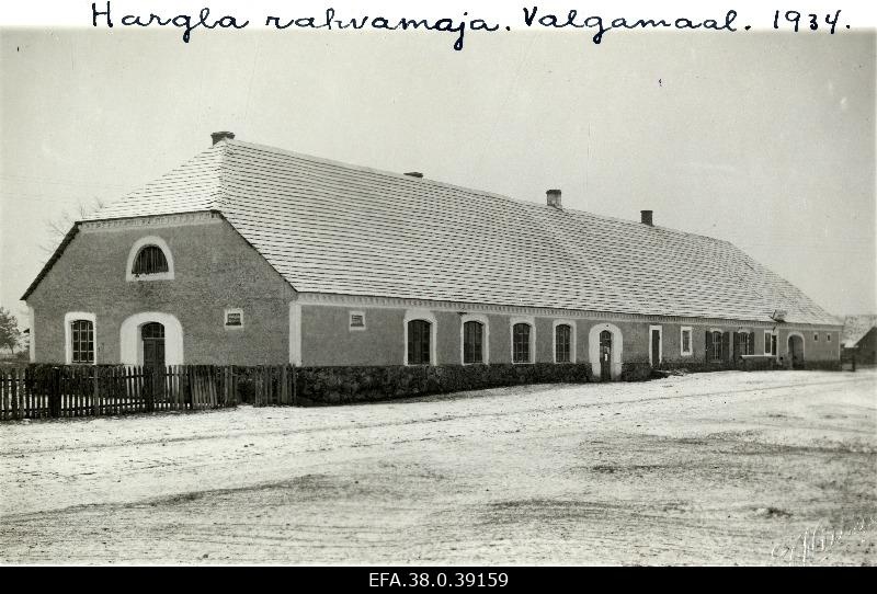 Hargla rahvamaja Valgamaal.