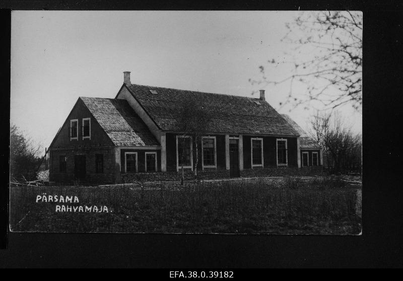 Pärsama rahvamaja.