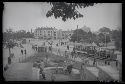 Tallinn. Vaade Viru väljakule Musumäelt  duplicate photo