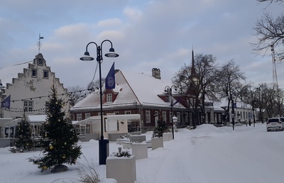 Kuressaare keskväljak rephoto